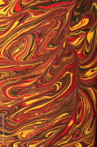  art background in red and yellow colors