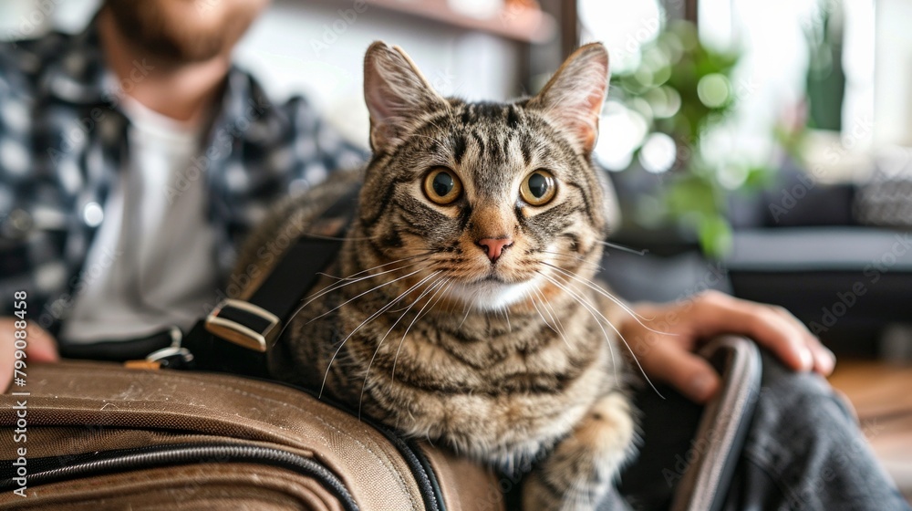 cropped shot of woman carrying adorable cat cropped shot of woman carrying adorable cat