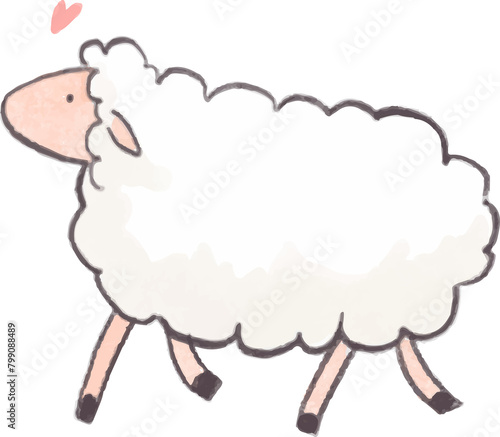 sheep isolated cartoon png