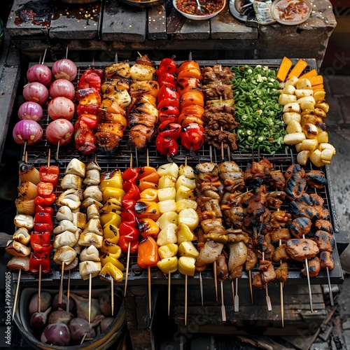 Street Food from Around the World a Culinary Adventure through Diverse Global Cuisines and Flavors