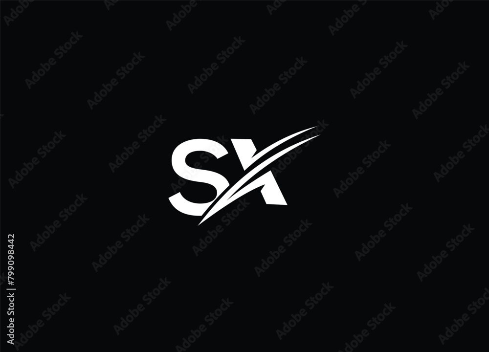 SX creative latter logo design and initial logo SX creative latter logo design and initial logo