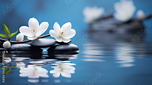 Tranquil spa background
