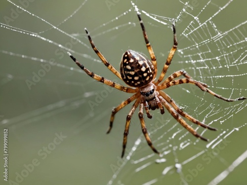 spider on a web