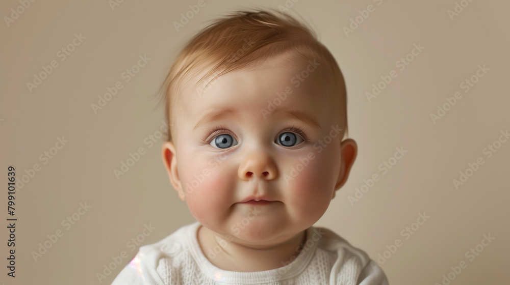 Portrait of a baby Portrait of a baby