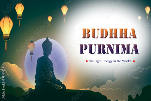 Budhha Purnima templates photo