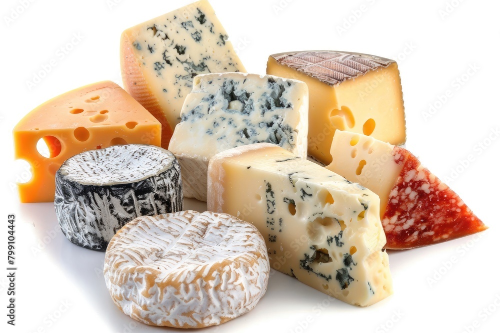 Variety of cheese. Food concept