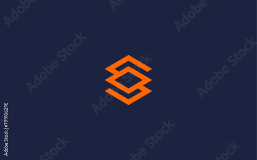 letter s square logo icon design vector design template inspiration