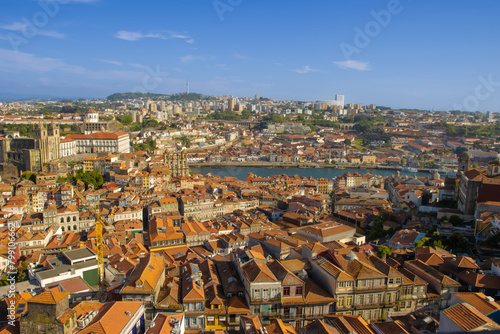 panorama of Porto city  Brazil