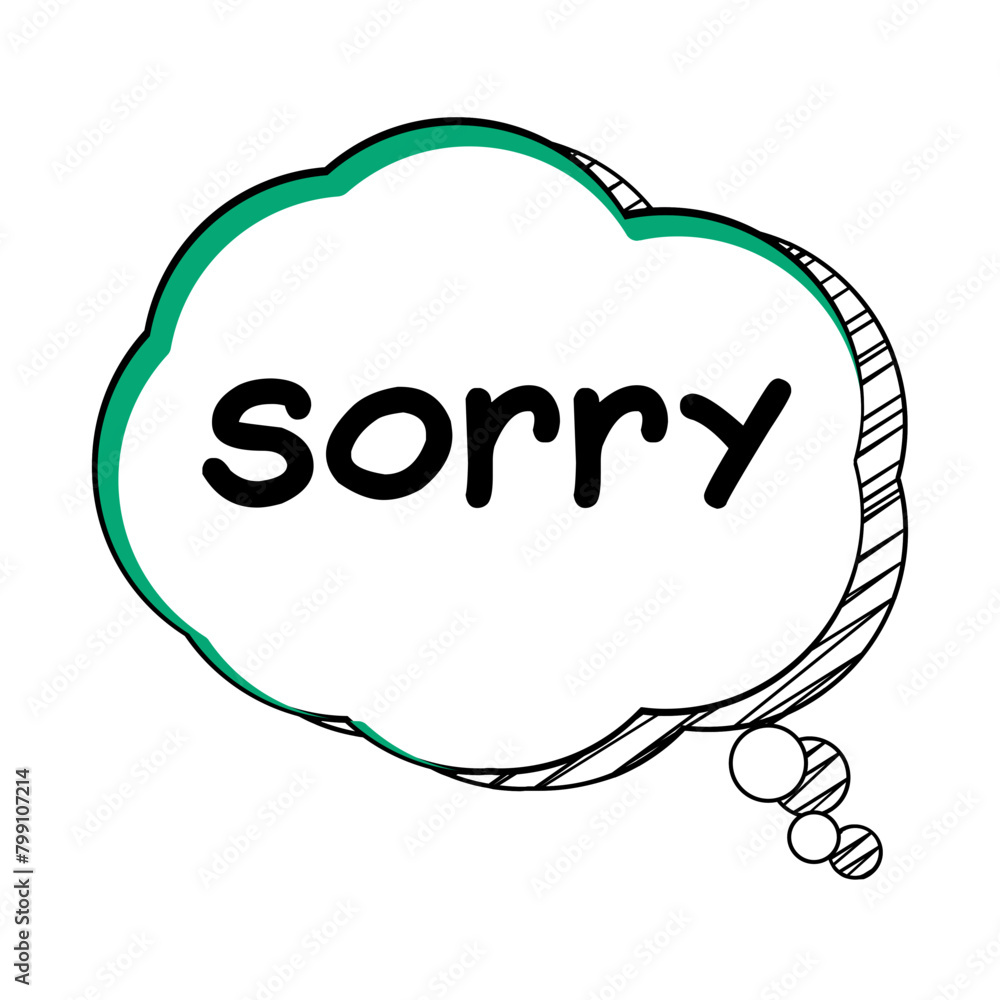 Sorry Messages Sticker Design lettering sticker typographic message chat badge Sorry Messages Sticker Design lettering sticker typographic message chat badge