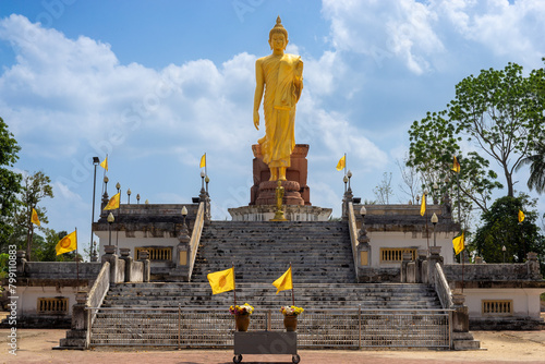 Thai temple Wat Pikulthong in Malaysia photo