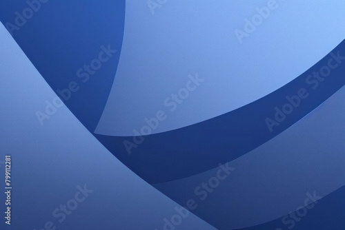 Sfondo blu astratto, forma liscia dal design curva blu di colore blu con linee sfocate