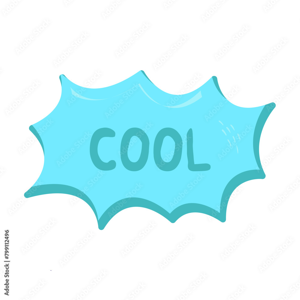 Cool Messages Sticker Design lettering sticker typographic message chat badge Cool Messages Sticker Design lettering sticker typographic message chat badge