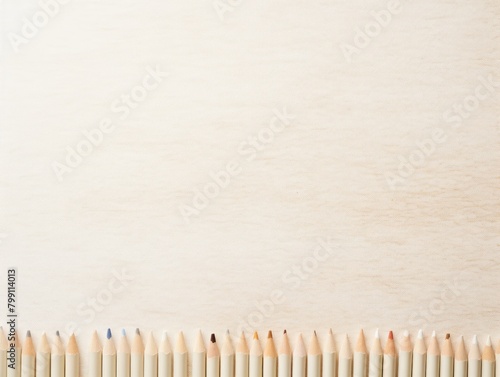Beige crayon drawings on white background texture pattern with copy space for product design or text copyspace mock-up template for website banner