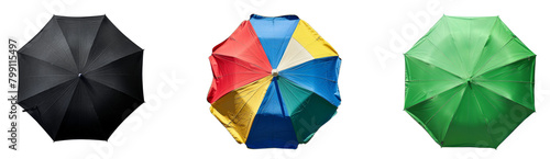 Top View Umbrella Isolated