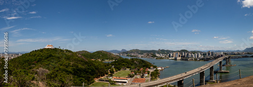 view of the city Vitoria, Espirito Santo, Brazil photo