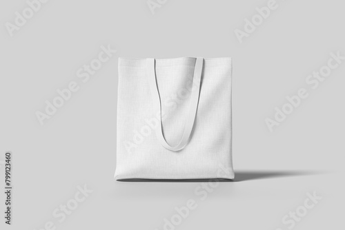 Blank tote bag mockup front view (ID: 799123460)