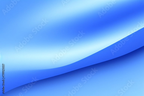 Sfondo blu astratto, forma liscia dal design curva blu di colore blu con linee sfocate