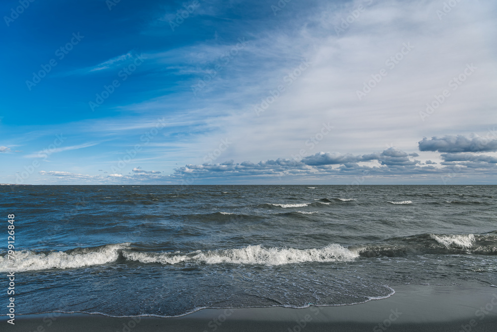 Obraz premium Scenery of Hulun Lake in Hulunbuir, Inner Mongolia, China