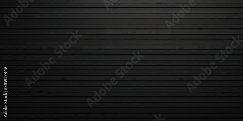 Black paper with stripe pattern for background texture pattern with copy space for product design or text copyspace mock-up template for website 