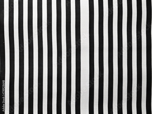Black white striped natural cotton linen textile texture background blank empty pattern with copy space for product design or text copyspace mock-up 