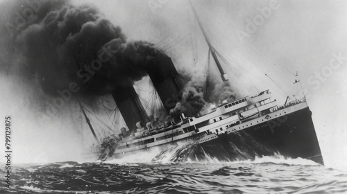 Sinking of the RMS Titanic photo