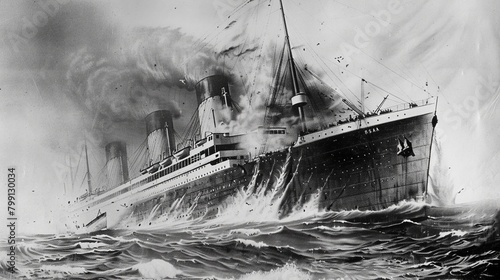 Sinking of the RMS Titanic photo