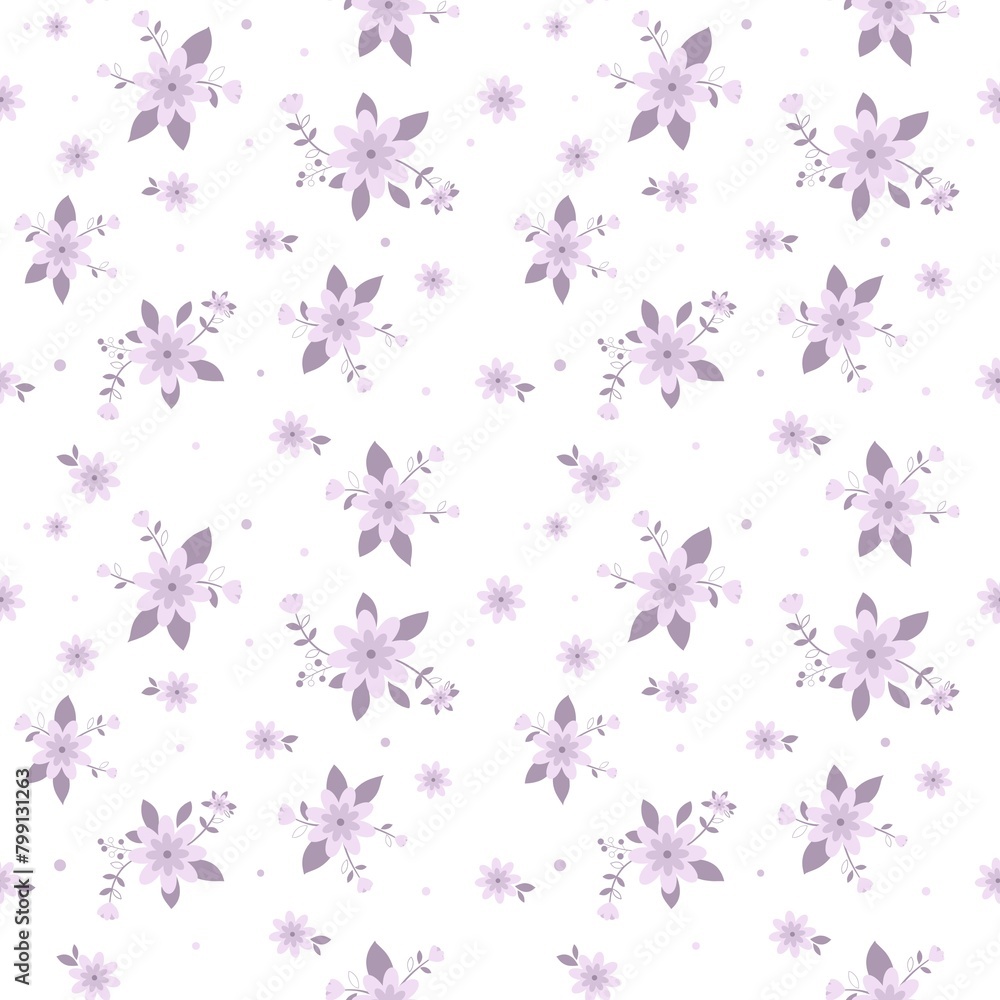 seamless pattern with pink flowers seamless pattern with pink flowers