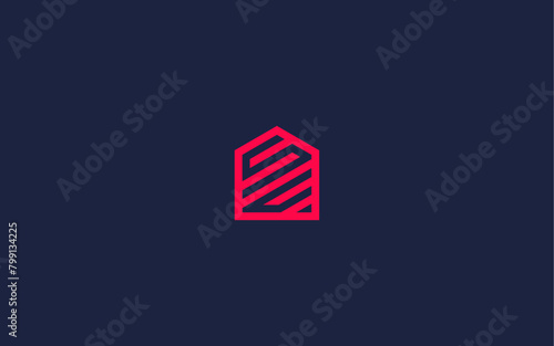 letter sc with house logo icon design vector design template inspiration
