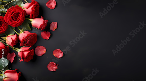 red rose border © jiejie