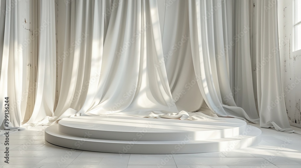 Simple and elegant, this off-white podium is perfect for displaying your products or services. With its sleek design and neutral color, it will complement any decor. Simple and elegant, this off-white podium is perfect for displaying your products or services. With its sleek design and neutral color, it will complement any decor.