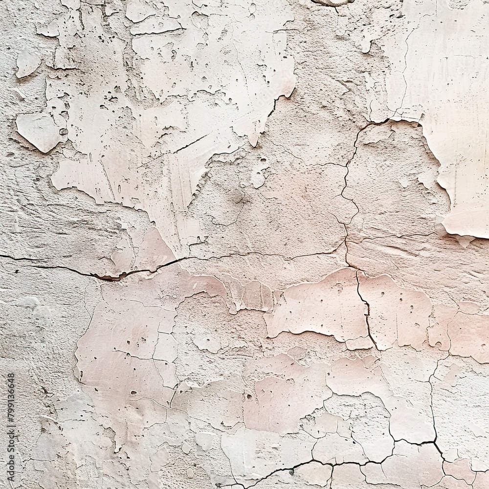 cracked wall with peeling paint. cracked wall with peeling paint.