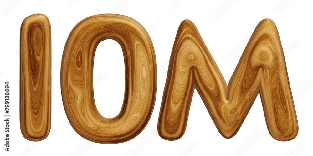 Wooden 10m for followers and subscribers celebration Wooden 10m for followers and subscribers celebration