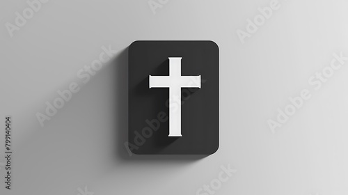 Logo of Christ and Cross,キリスト・十字架のロゴ,Generative AI