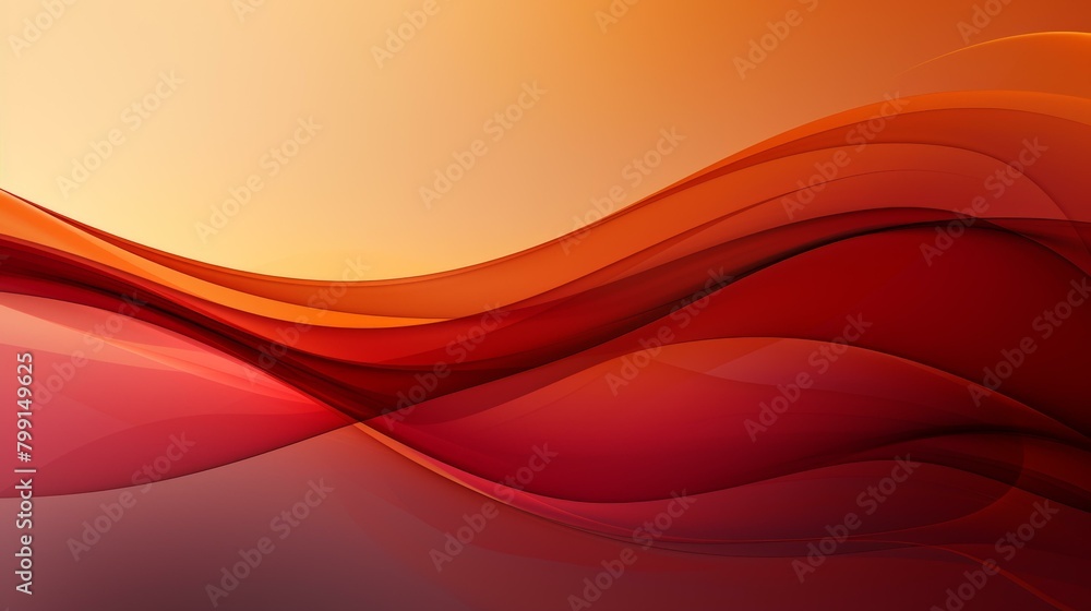 Wavy red orange abstract background Wavy red orange abstract background