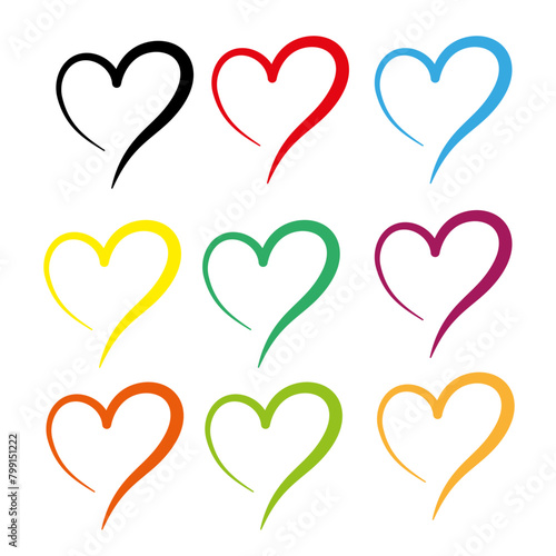 "Joyful Hearts: Love in Colors"