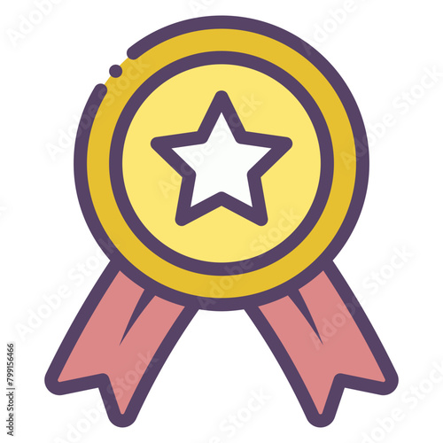 winning badge icon