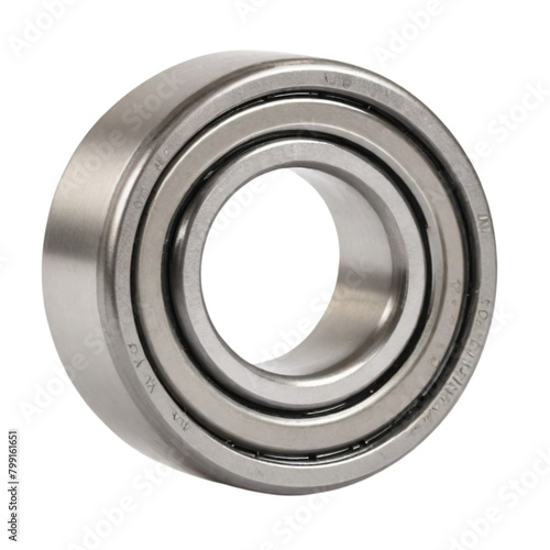 Stainless ball bearing with lithium grease for automotive and industrial machinery lubrication on Isolated transparent background png. generated with AI