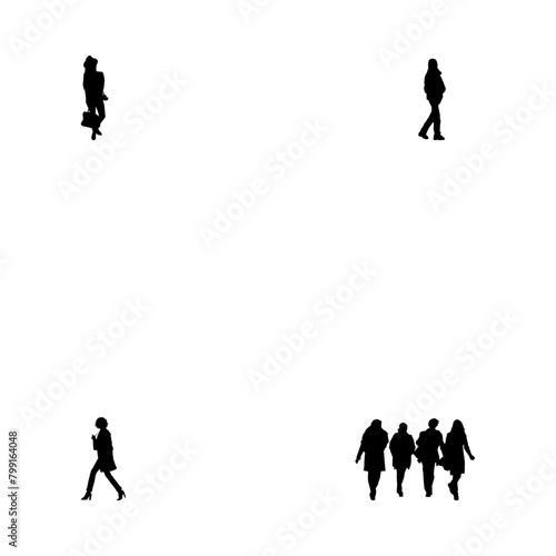 Townsfolk Vectors photo