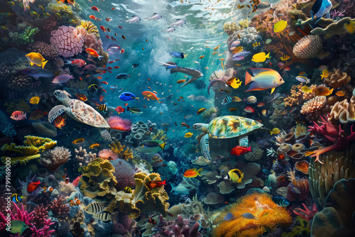 Coral Reef Diversity Celebration World Oceans Day