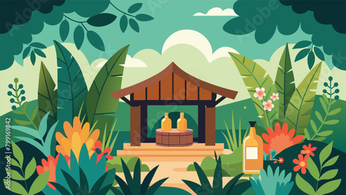 Surrounded by lush tropical gardens a traditional Finnish sauna awaits you with a variety of essential oils for a fully customized sensory experience..