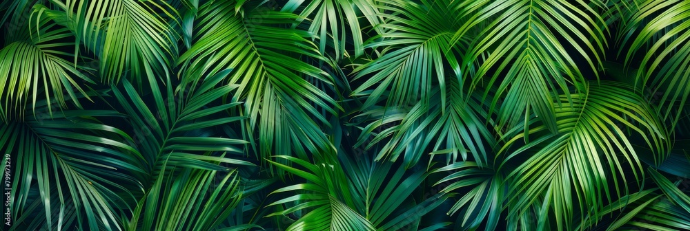 Palm Leaf Pattern, Lush Jungle Background, Exotic Tropic Foliage, Palm Leaves Silk Embroidery Palm Leaf Pattern, Lush Jungle Background, Exotic Tropic Foliage, Palm Leaves Silk Embroidery