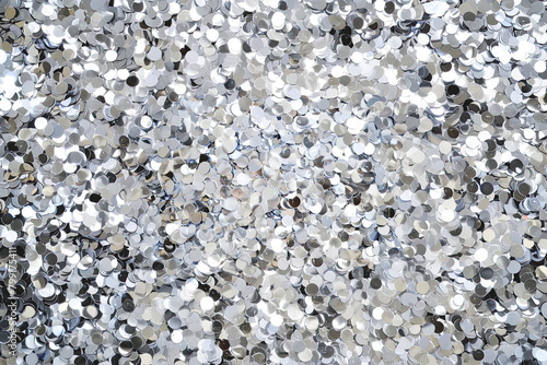 Wallpaper Mural luxury metallic grey silver sparkle defocused glitter background Torontodigital.ca
