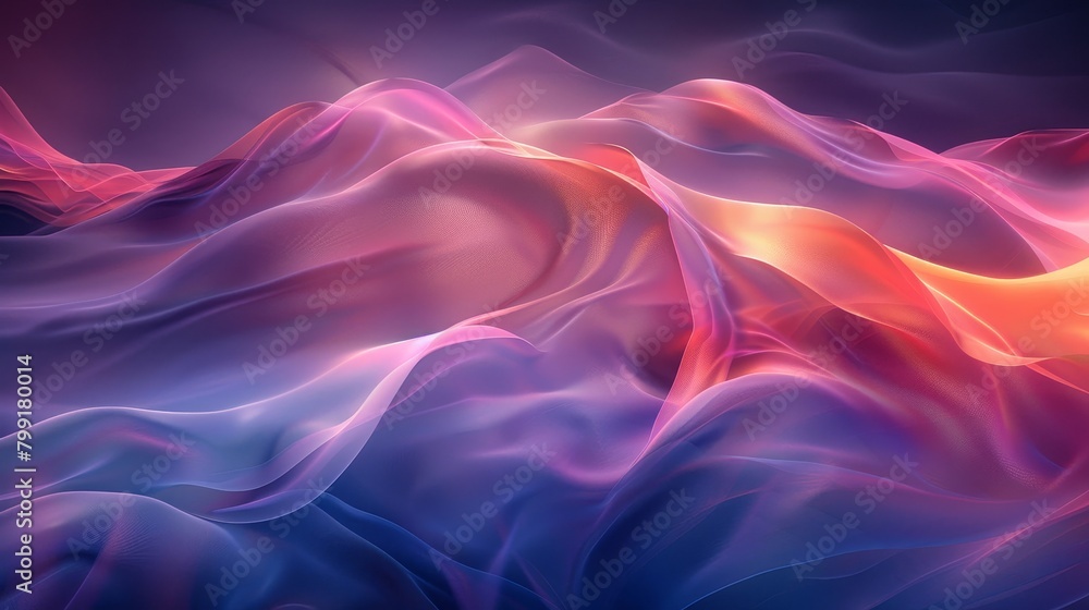 The image is an abstract painting with a colorful gradient of purple, blue, and pink. It is soft and dreamy, with a painterly quality. The image is an abstract painting with a colorful gradient of purple, blue, and pink. It is soft and dreamy, with a painterly quality.