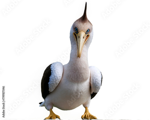Booby isolated on transparent background photo