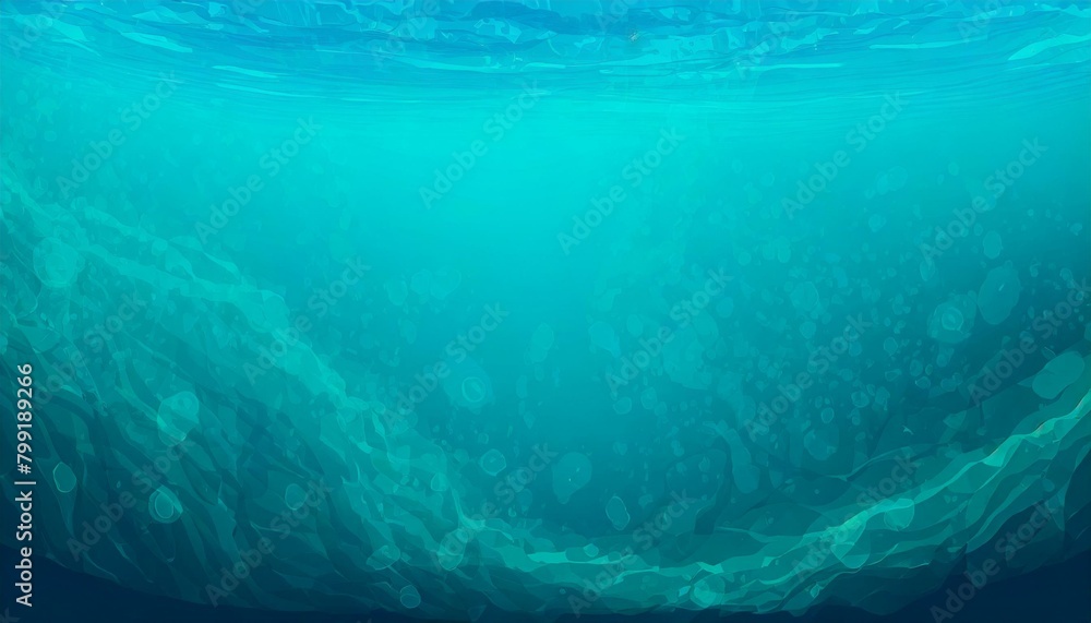 Background of underwater scene with bubbles Background of underwater scene with bubbles