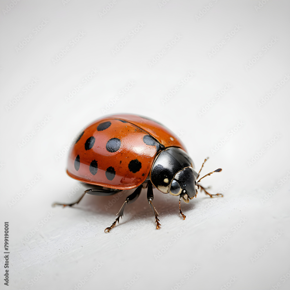 ladybug on white background ladybug on white background