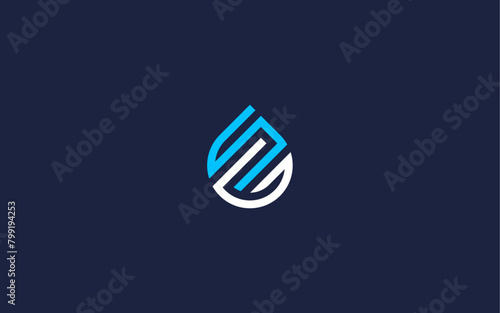 sg letters with drops logo icon design vector design template inspiration