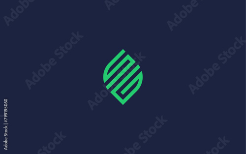 letter sg with leaf logo icon design vector design template inspiration