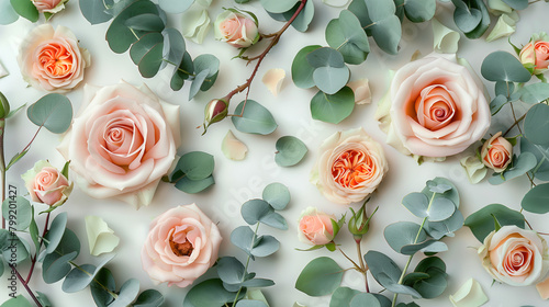 Vibrant Flowers Arranged on Table