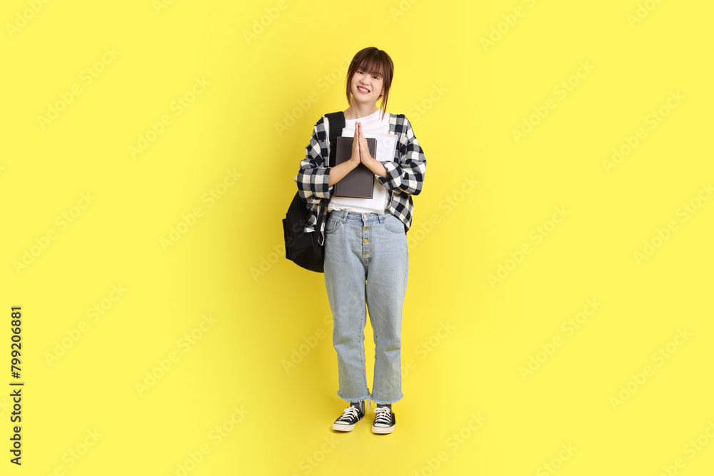 Fototapeta premium 20s female college student